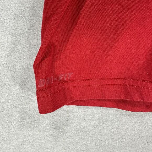 Nike Kobe Bryant Dri-fit Size Medium 24 Red Snake Skin T-shirt Some Flaws - Picture 8 of 11